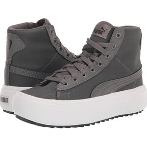 Puma Women's Kaia Mid Sneaker in Gray